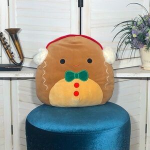 Squishmallows Gingerbread Man Christmas Cookie Plush